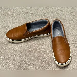 Cat & Jack Brown Slip-On Kids Dress Shoes